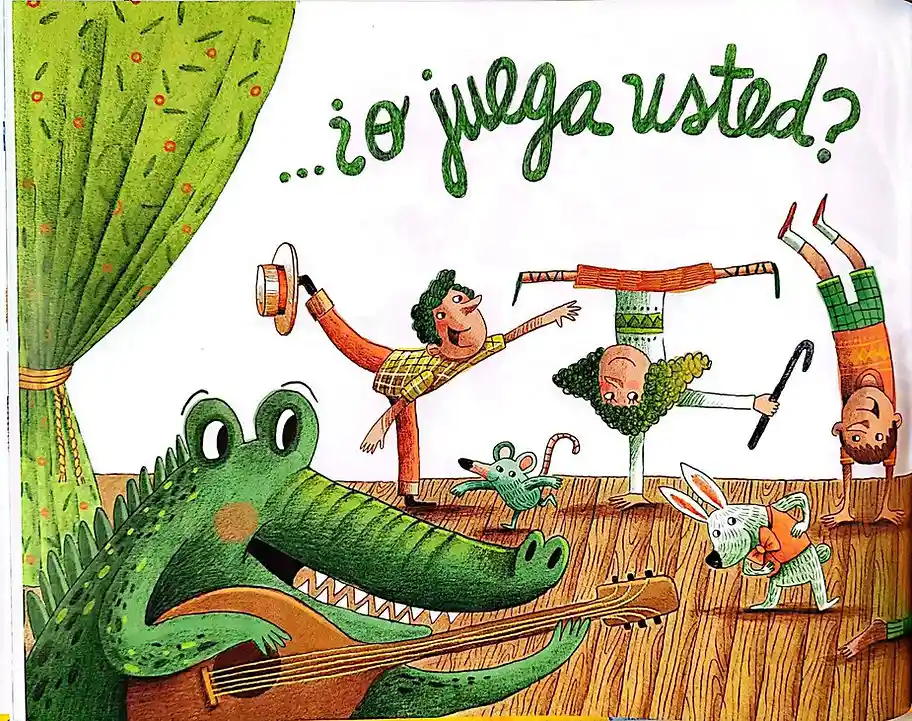 Libro Infantil ¿baila Usted? María Del Sol Peralta Niñas