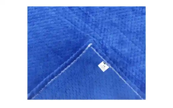 Cobija Térmica Para Bebé Cobertor Manta En Piel De Conejo Azul Rey
