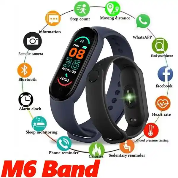 Reloj Inteligente Smartband M6 Bluetooth