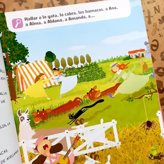 Libro Para Niños Más Letras Que No Sé Qué! Vocabulario Niñas