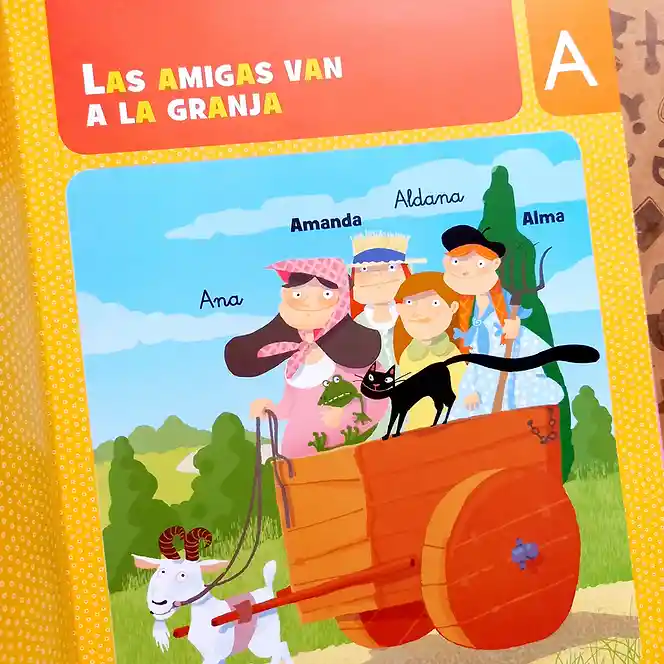 Libro Para Niños Más Letras Que No Sé Qué! Vocabulario Niñas