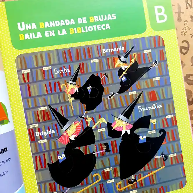 Libro Para Niños Más Letras Que No Sé Qué! Vocabulario Niñas