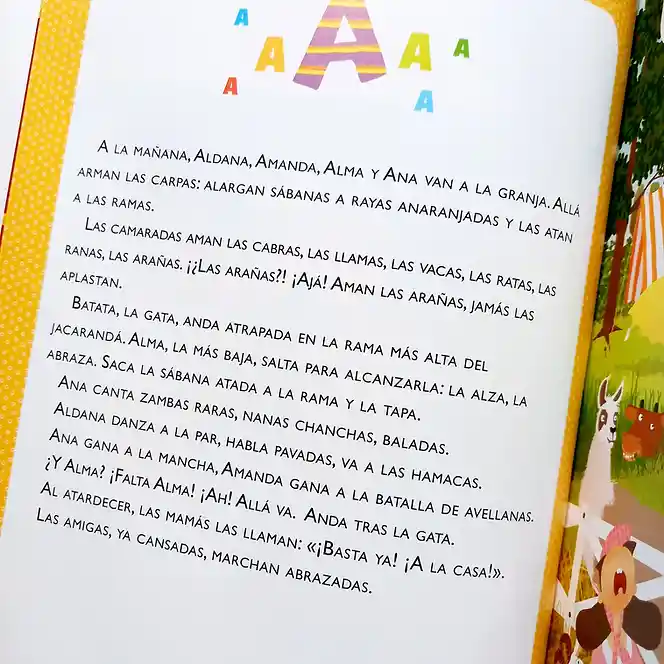 Libro Para Niños Más Letras Que No Sé Qué! Vocabulario Niñas