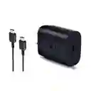 Adaptador Samsung Super Fast Wall Charger 25watt Con Cable Usb-c