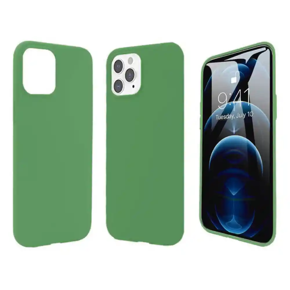 Estuche / Forro Para Iphone 12 Pro Max 6.7 Pulgadas Verde