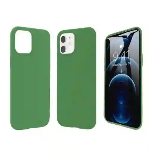 Estuche / Forro Para Iphone 12 Mini 5.4 Pulgadas Verde