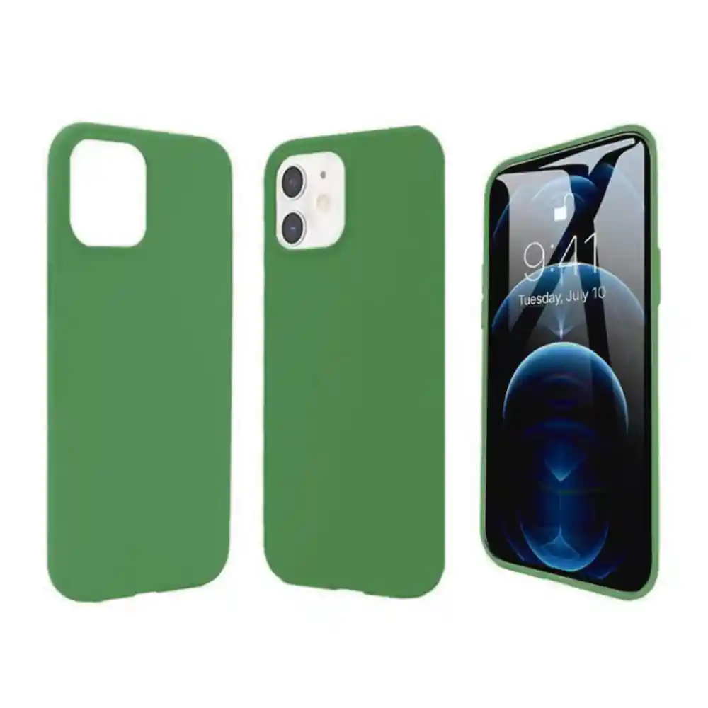 Estuche / Forro Para Iphone 12 Mini 5.4 Pulgadas Verde