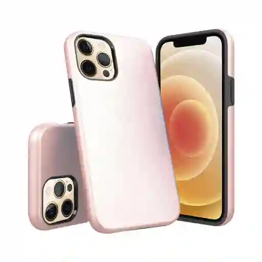 Estuche/ Forro Para Iphone 12 - 12 Pro 6.1 Pulgadas Palo De Rosa