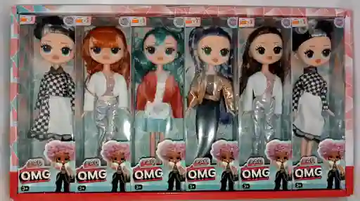 Lol Muñecas Fashion 6 Muñecas De L.o.l Omg Pelicula