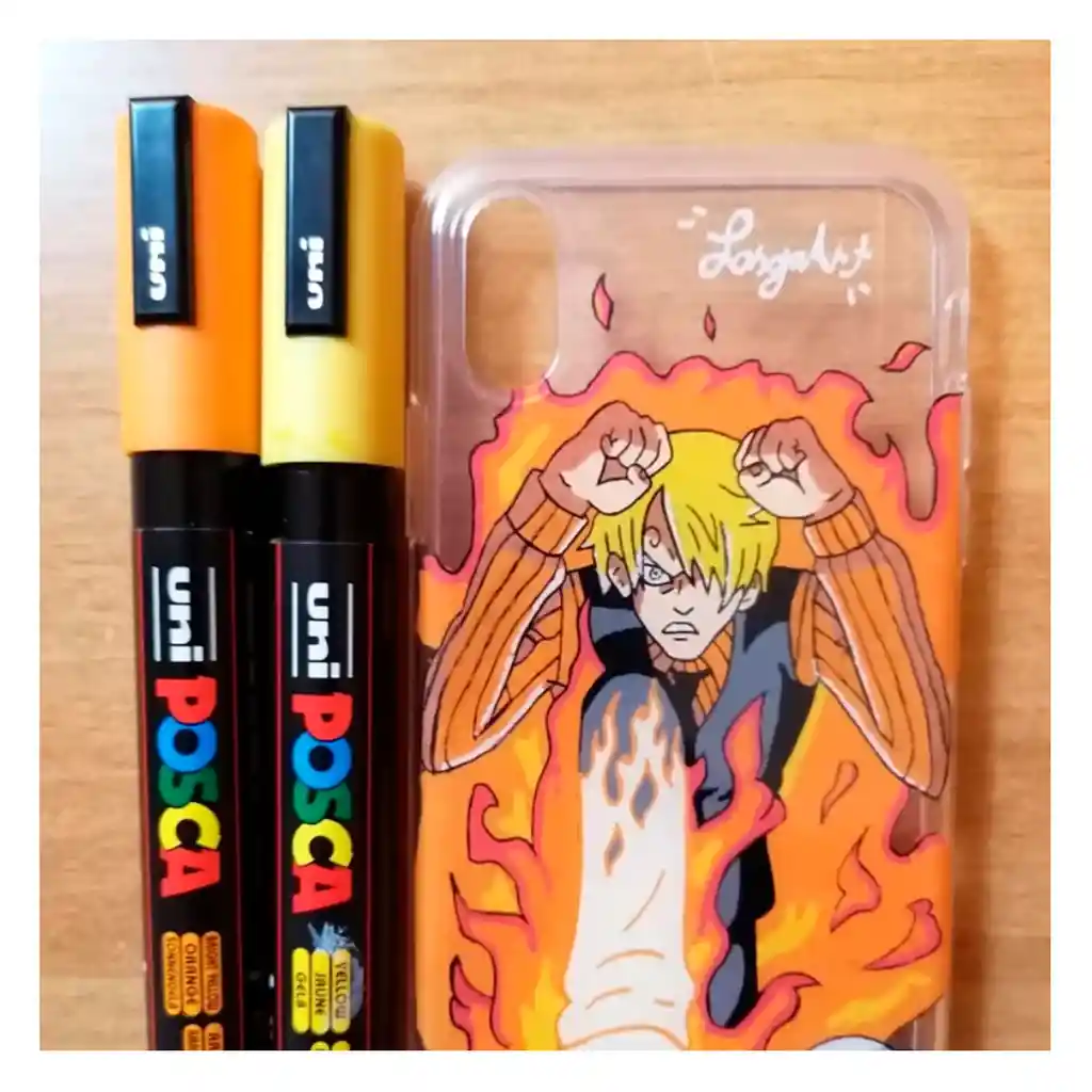 Marcador Gráfico, De Vinilo Posca Pc-3m Amarillo