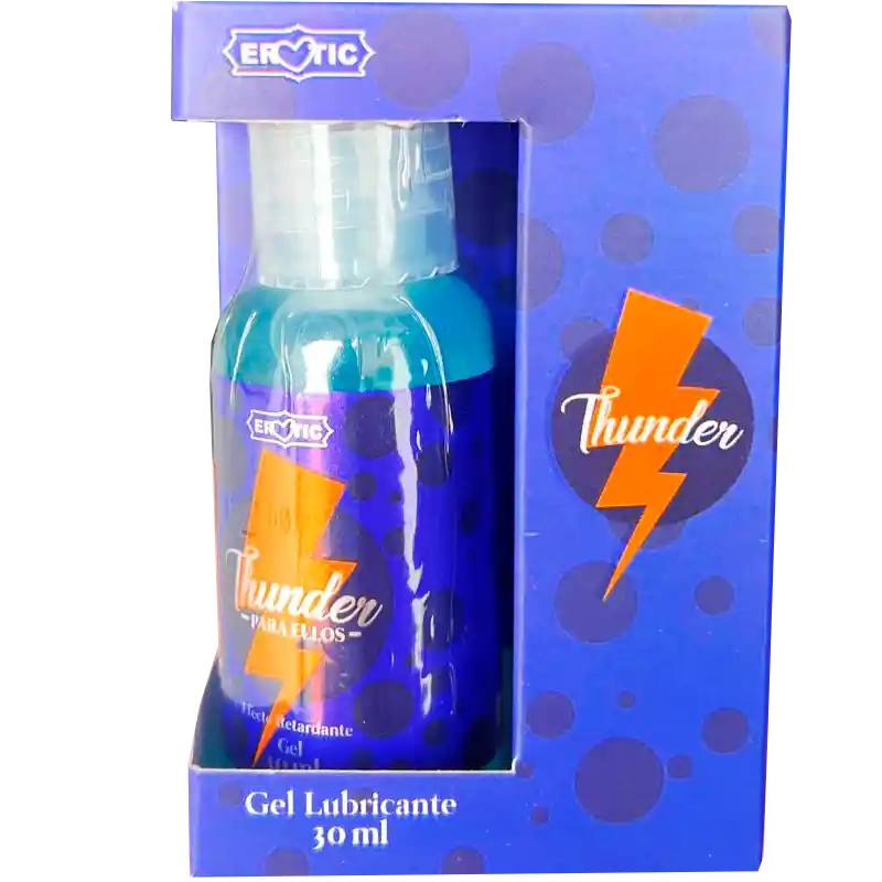 Retardante Eyaculación Masculina Demora Mucho Más Thunder Gel