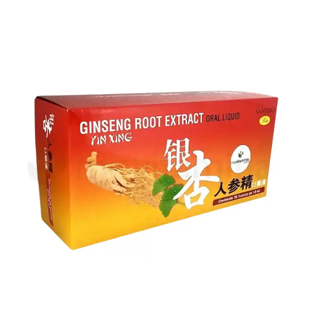 Gingseng Root Extract X30 Ampollas 10ml