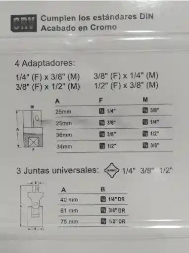 Juego Dados Adaptadores Borrachos Dac07u Uyustools