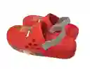 Babuchas Calzado Chanclas Bebe Infantil Cars Disney Love Niños Rojo Gris Ref. Grendene Ac161 T. 23-24