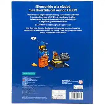 Lego City Libro Para Niños Busca Y Encuentra Didáctico Niñas