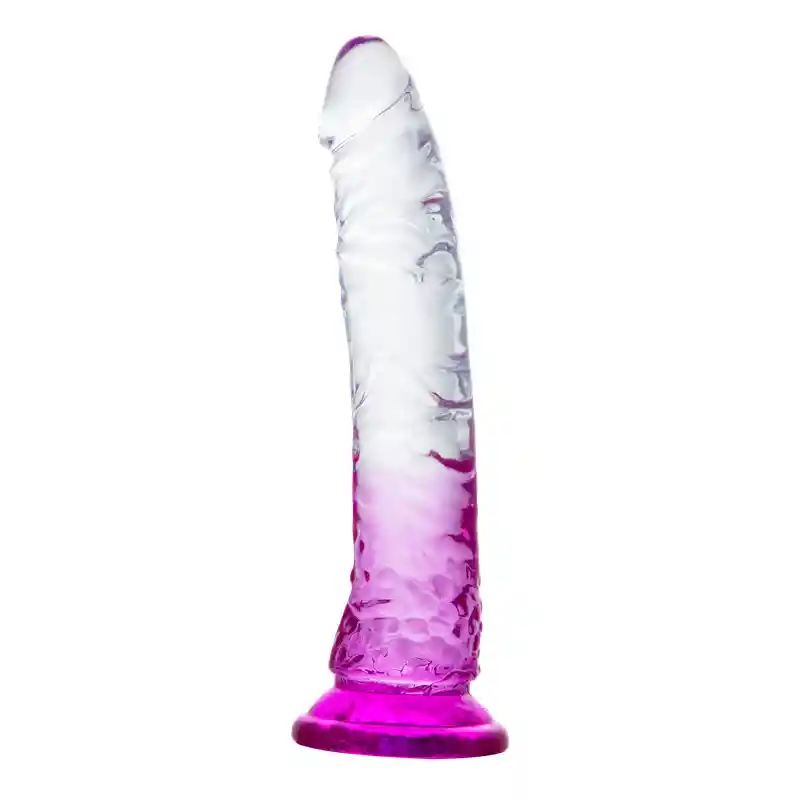 Dildo Con Chupa Traslucido Colores Winnie