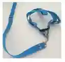 Arnés Pechera Paracaídas Collar Perro Azul Talla M, L