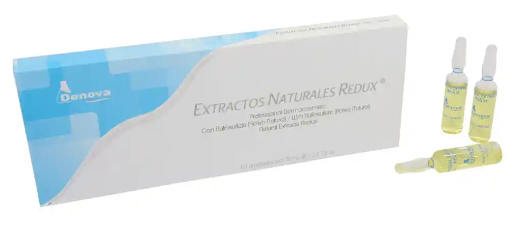 Extractos Naturales Redux 1 Ampolla De 5ml
