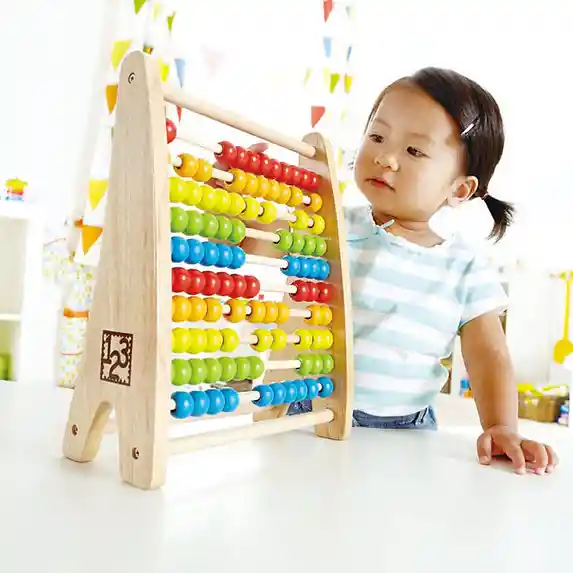 Abaco Niños Matemáticas Juego Didáctico En Madera