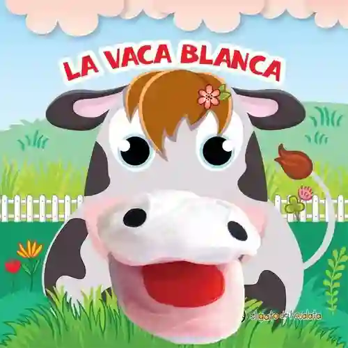 Libro Y Títere De Mano Animales Vaca Juego Niños 2 En 1