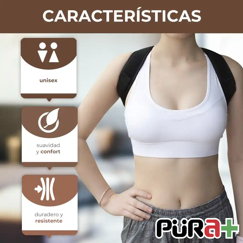 Corrector Postura Ortopèdico Deluxe Ajustable Talla L-xl