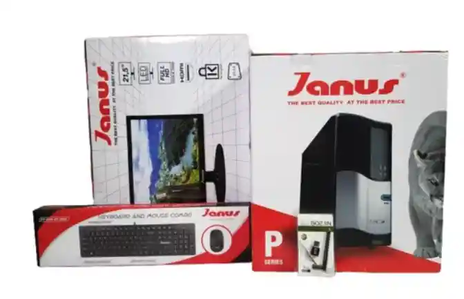 Janus Pc De Mesaceleron Monitor 20 Hdmi Hdd 1Tb Ddr4 4Gb Windows