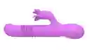 Vibrador Doble Estimulación Arya Telescopic Rotation Tongue