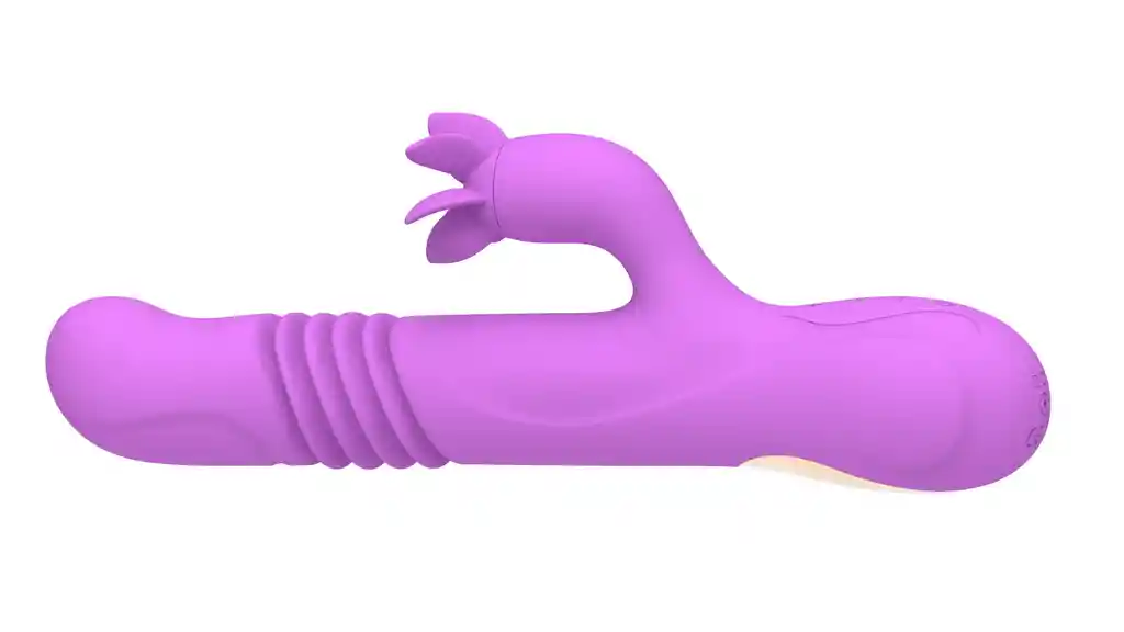 Vibrador Doble Estimulación Arya Telescopic Rotation Tongue