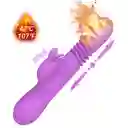 Vibrador Doble Estimulación Arya Telescopic Rotation Tongue