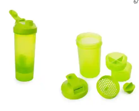 Vaso Termo Deportivo Mezclador Para Proteina Shaker Gimnasio