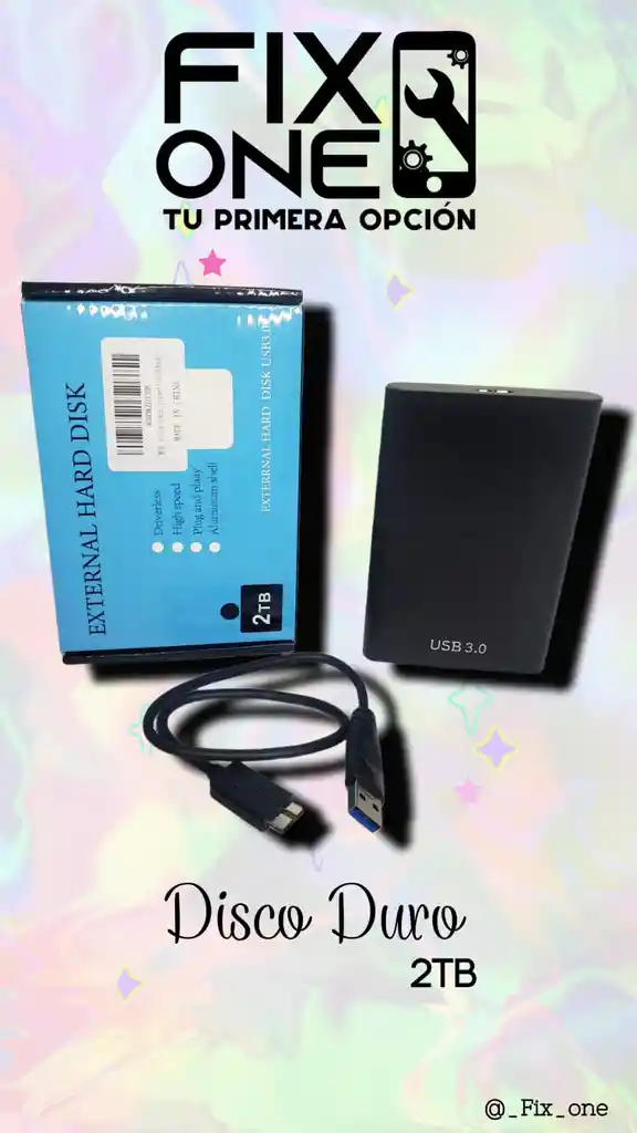 Disco Duro Usb De 2tb