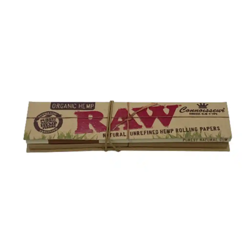 Raw Organic Hemp King Size + Tips