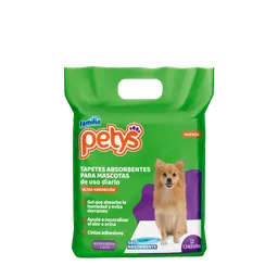 Petys Tapete Pequeño Mediano 12 Unidades