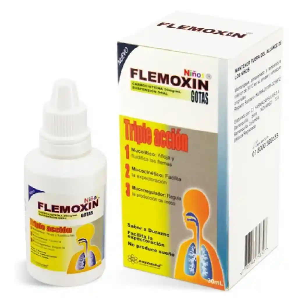 Flemoxin Niños Gotas Oral * 30 Ml