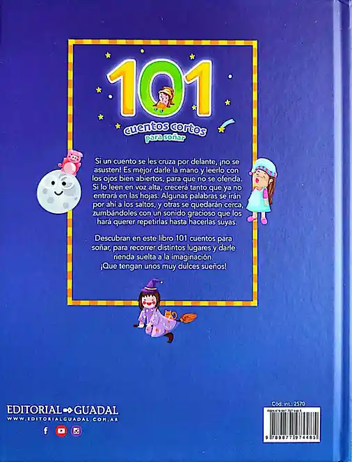 Libro Para Niños 101 Cuentos Para Soñar Libro Para Niña Bebe