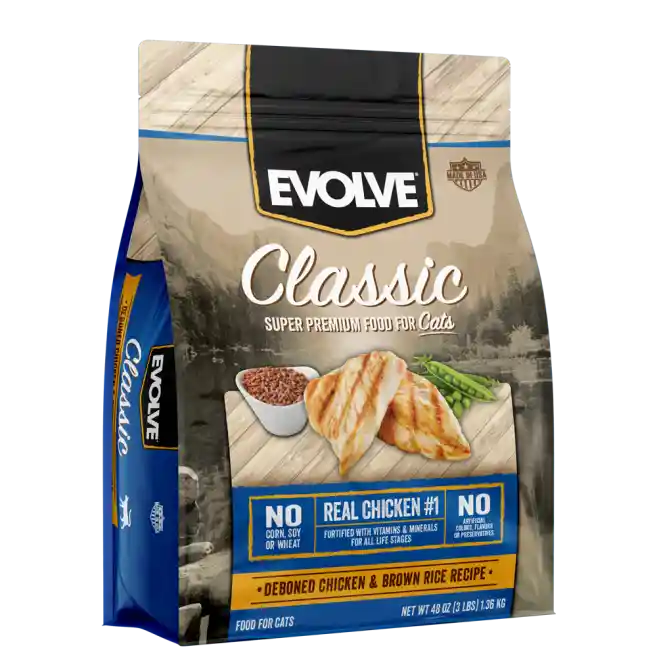 Evolve Cat Classic Pollo 3lb