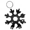 Universal Llave Copo De Nieve Hexagonal Multifuncion18 En 1 Negro