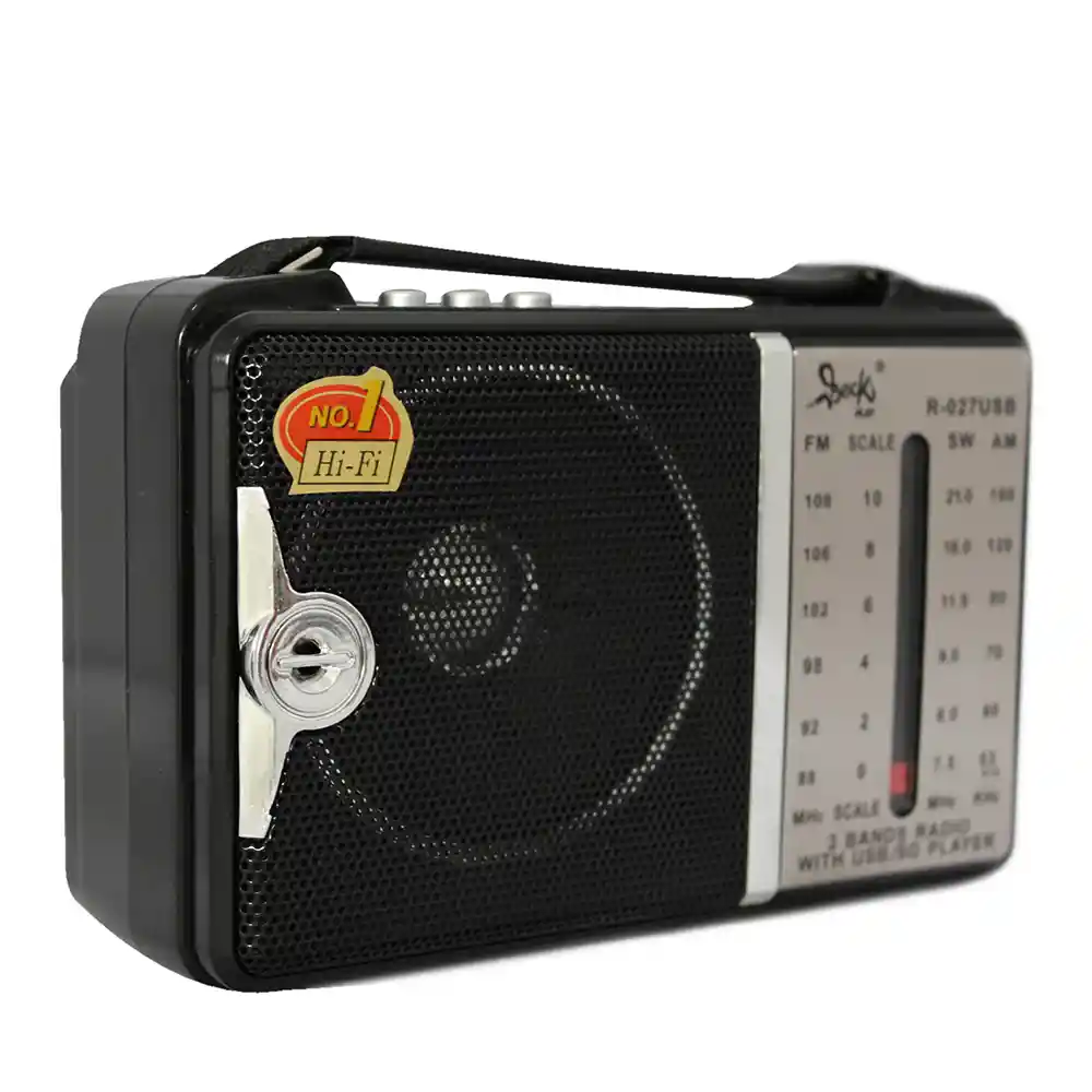 Radio Parlante Portatil Portable Recargable Fm/am Con Control
