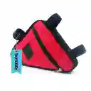 Estuche Maleta Triangular Para Bicicleta Rojo