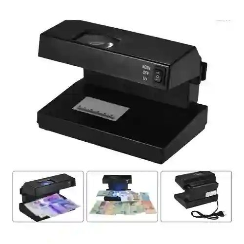 Maquina Detector Billetes Falsos Counterfeit Detector Uv