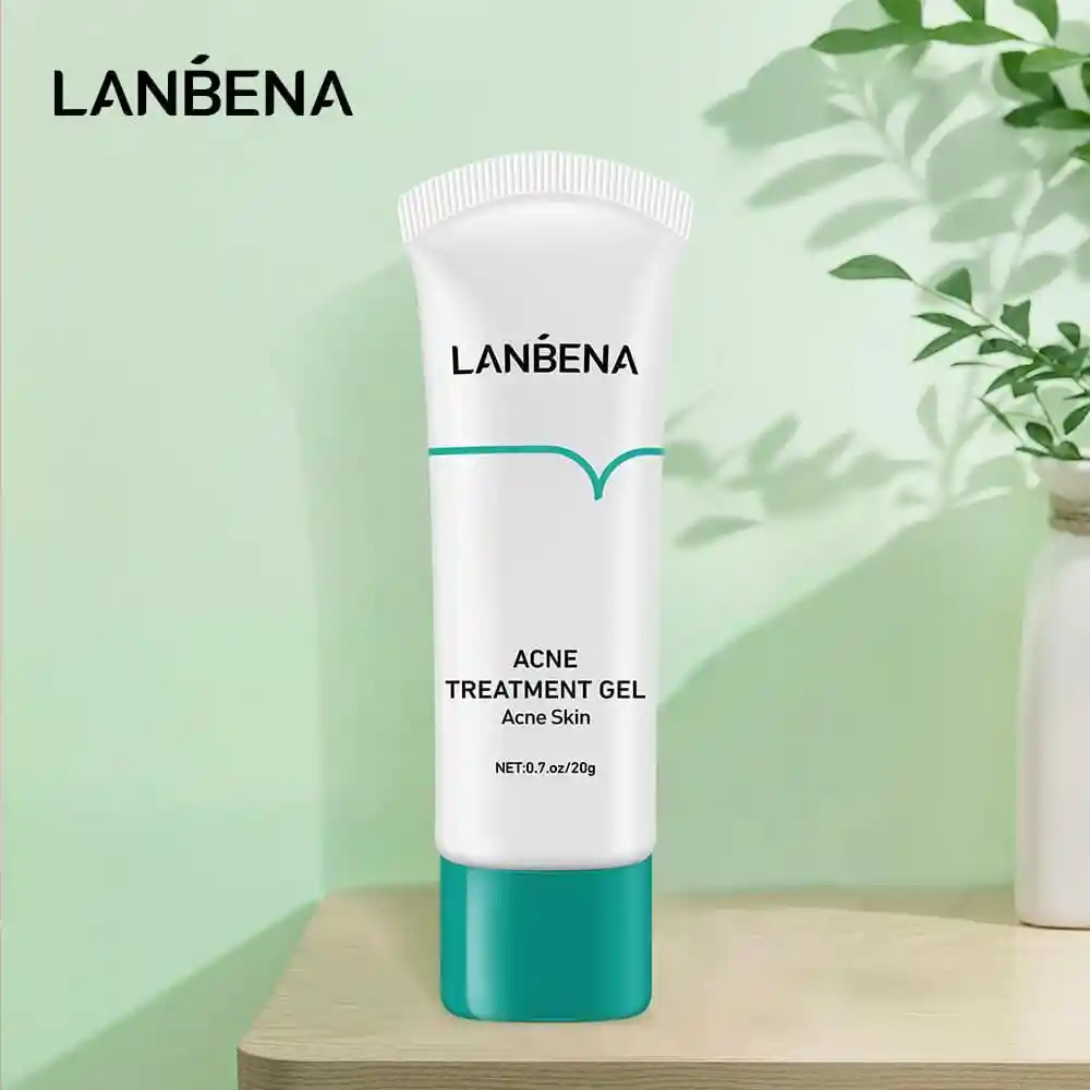 Gel Facial 20gr Tratamiento Acne Lanbena