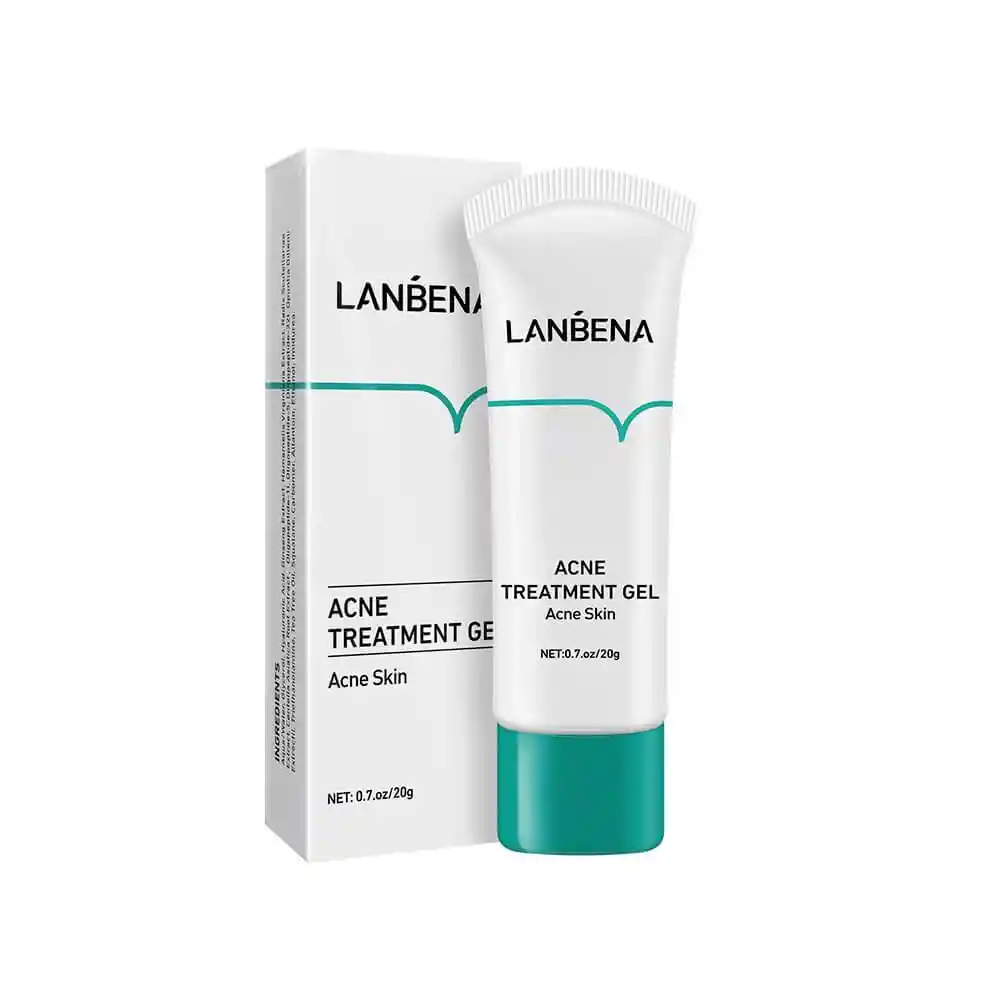 Gel Facial 20gr Tratamiento Acne Lanbena