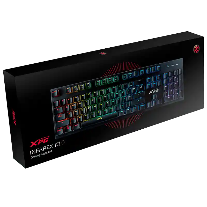 Rgb Teclado Gamer Membrana Xpg Infarex K10(Ingles)