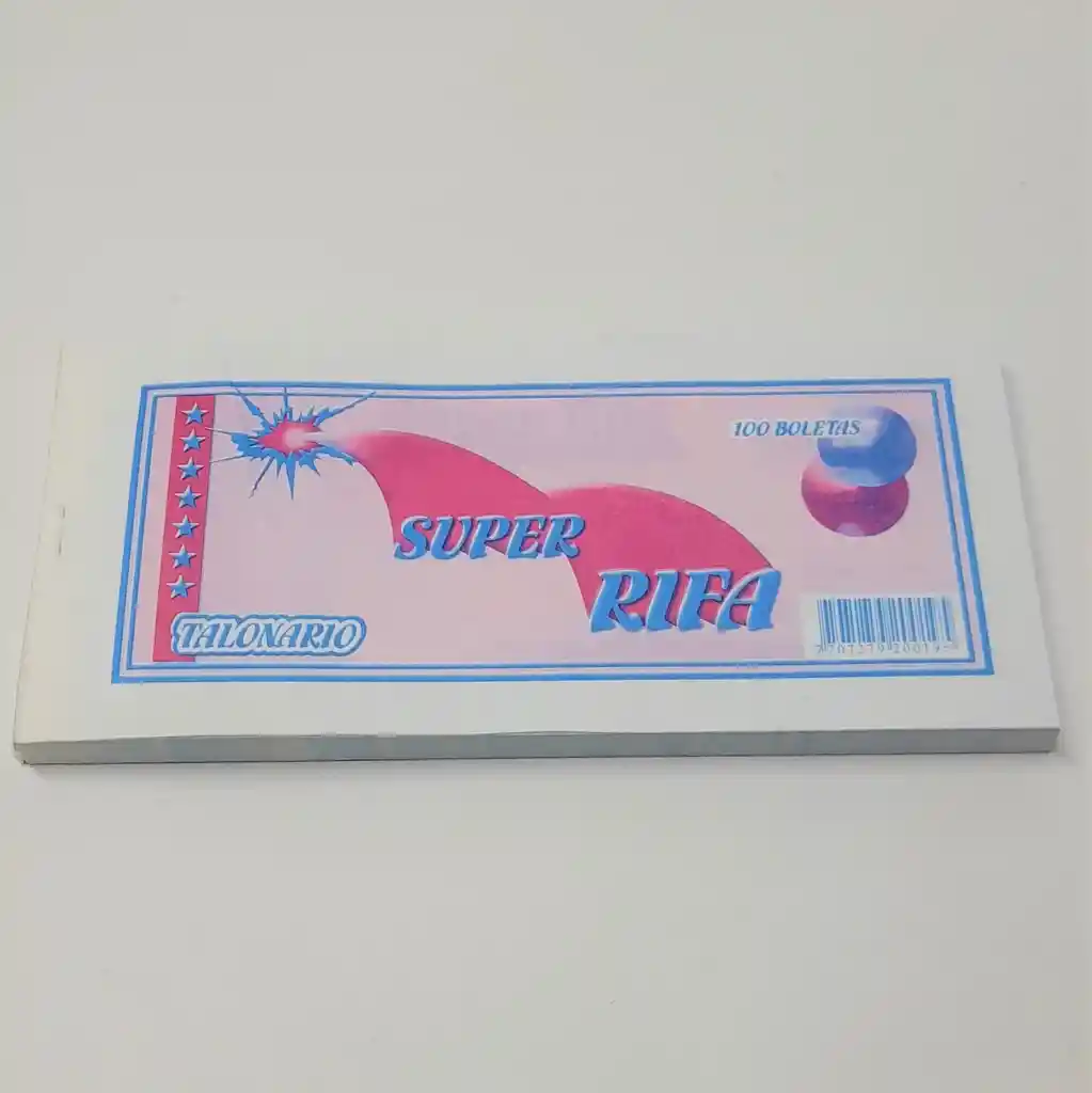 Talonario De Rifa