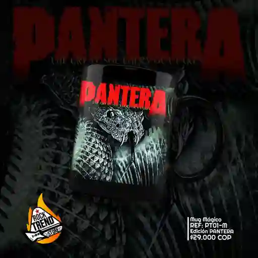 Mug Magico Negro " Pantera"