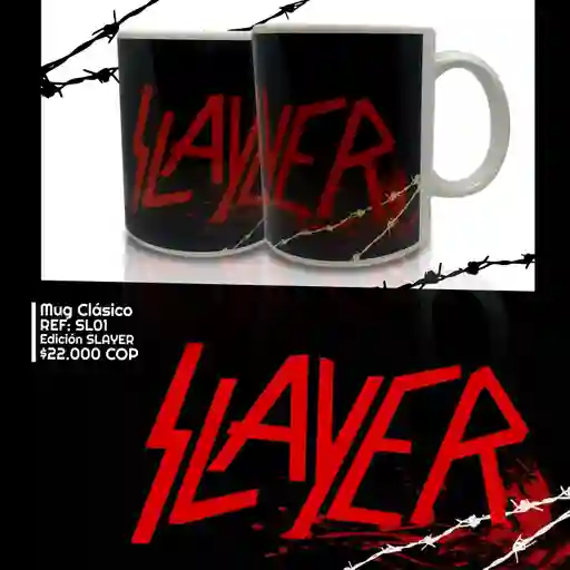Mug Clasico " Slayer "