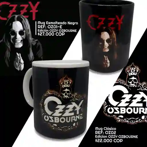 Mug Clasico " Ozzy Logo "