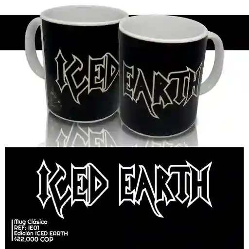 Mug Clasico " Iced Earth "