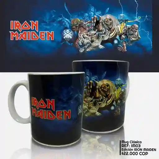 Mug Clasico " Iron Maiden Eddies "