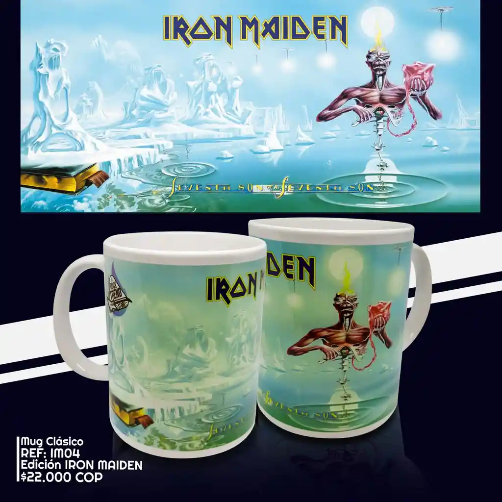 Mug Magico"iron Maiden "somewhere"